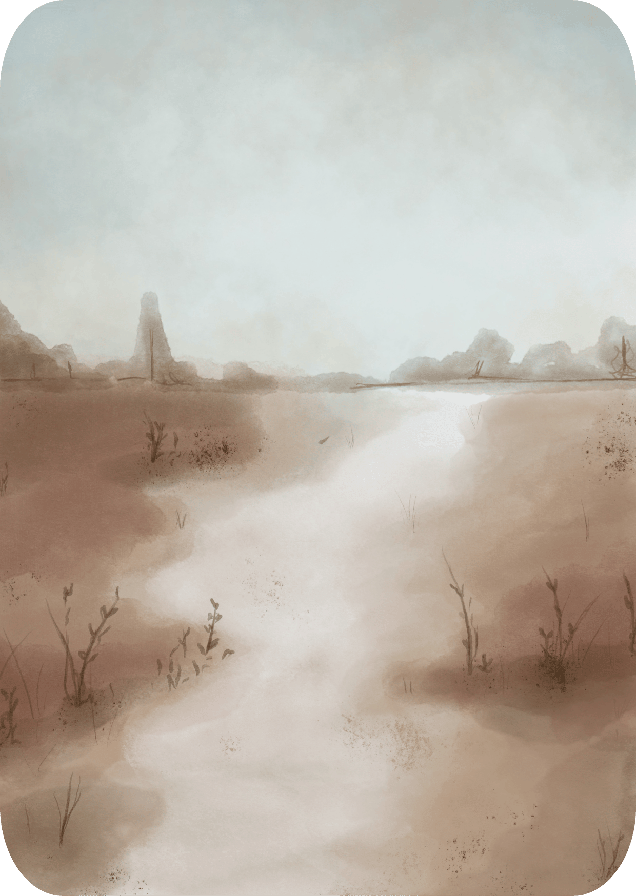 Kaart - Blanco Landschap