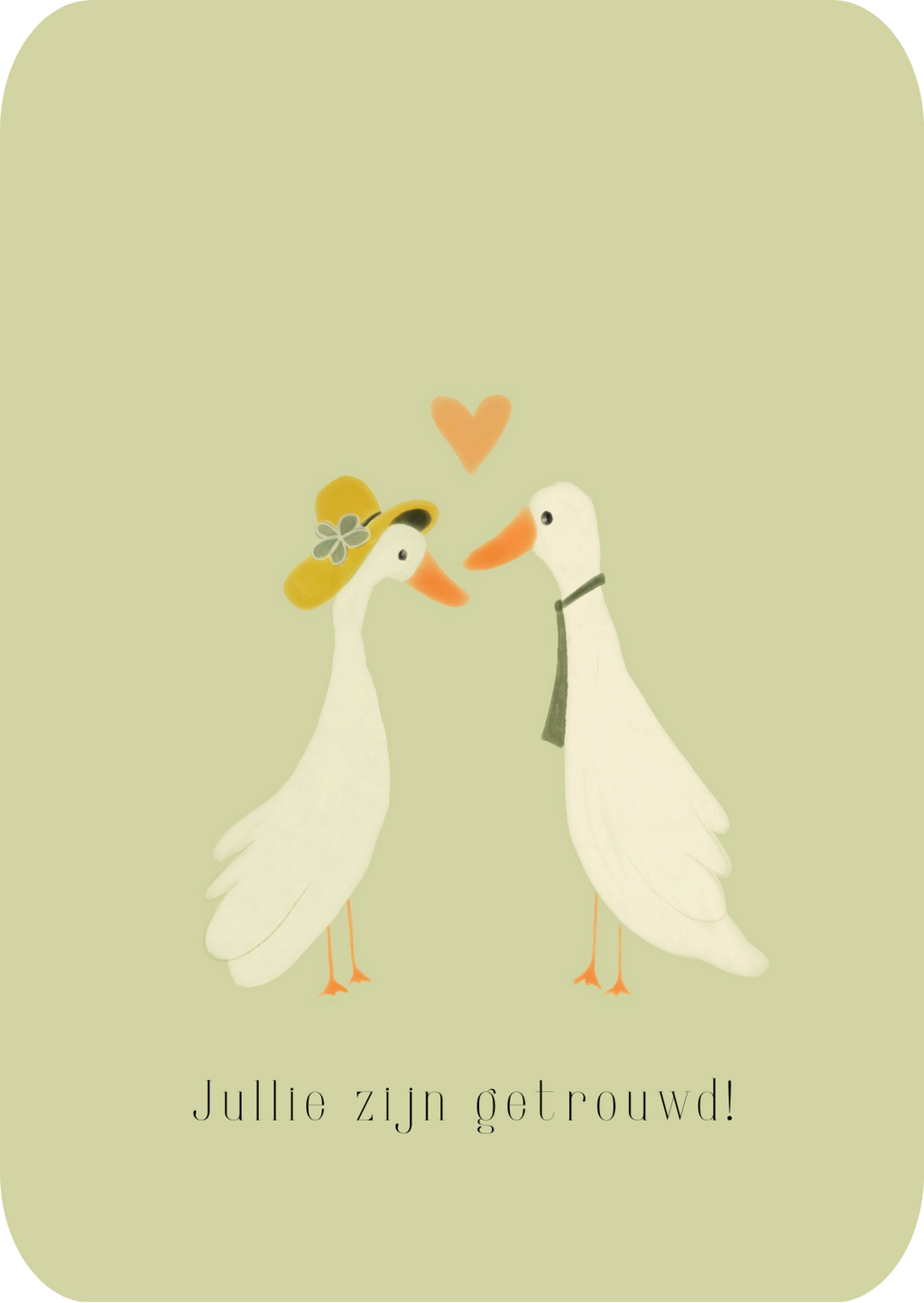 Kaart - Jullie zijn getrouwd!