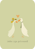 Kaart - Jullie zijn getrouwd!