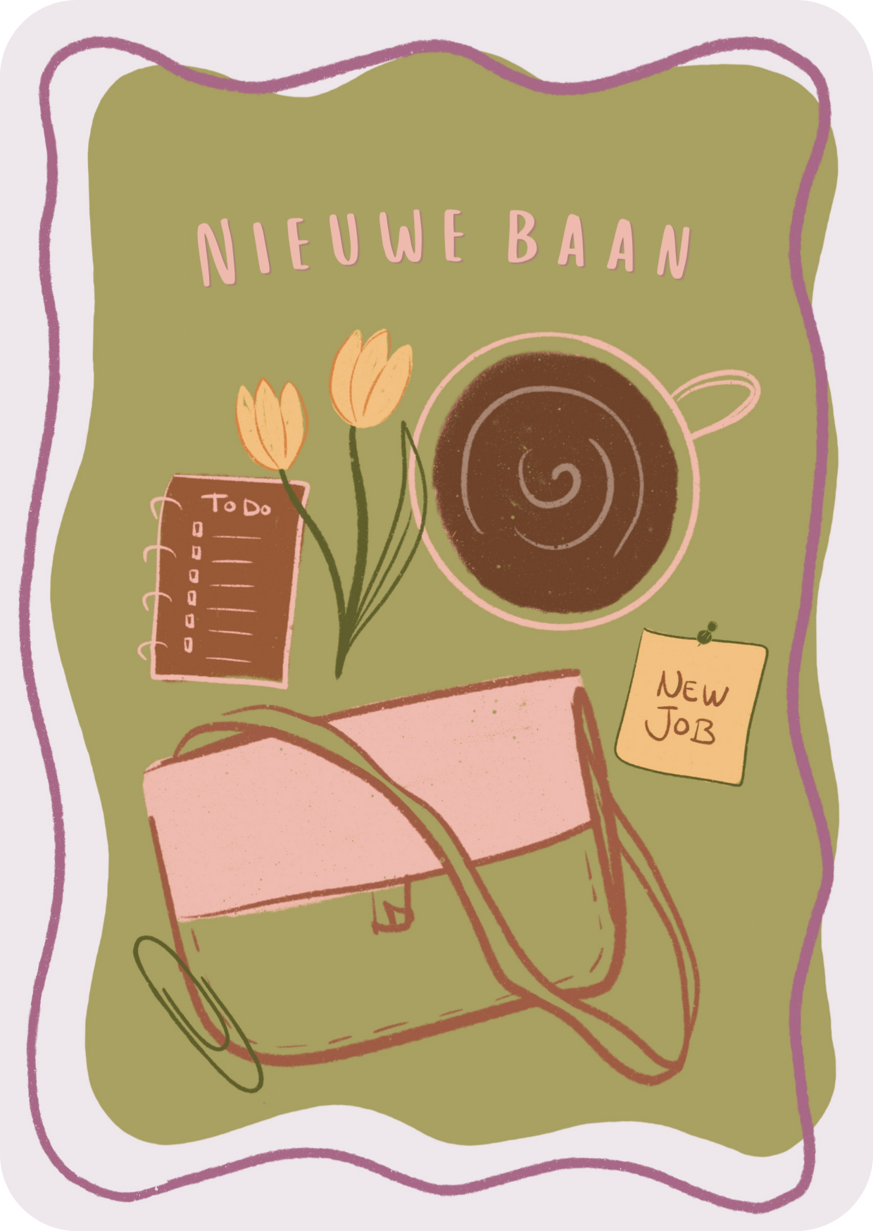 Kaart - nieuwe baan