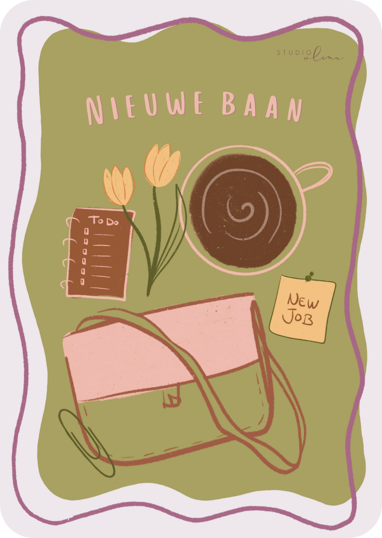 Kaart - nieuwe baan