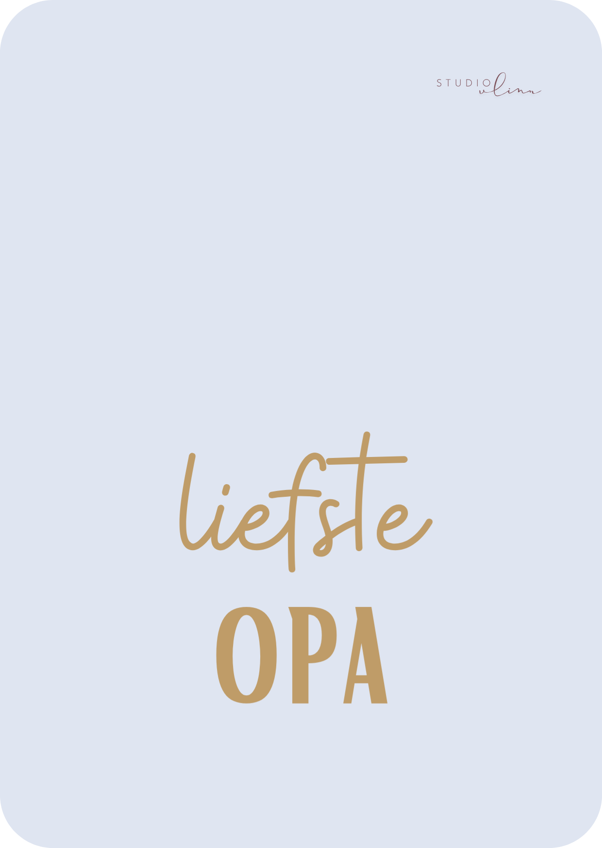 Kaart - liefste opa