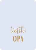 Kaart - liefste opa
