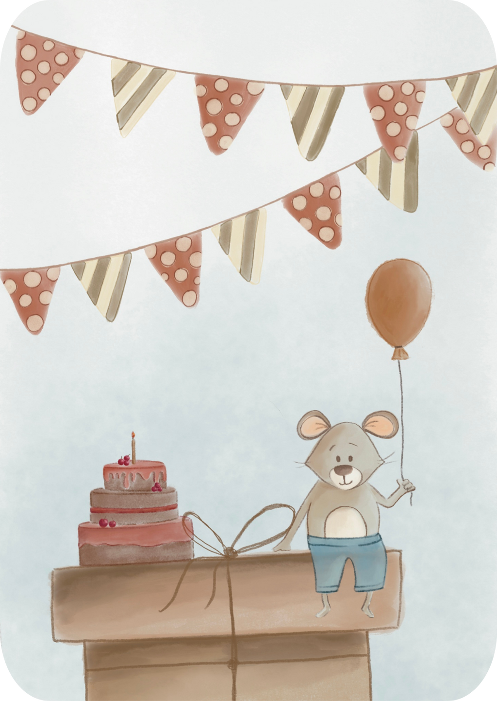 Kaart - Blanco Muis Feest