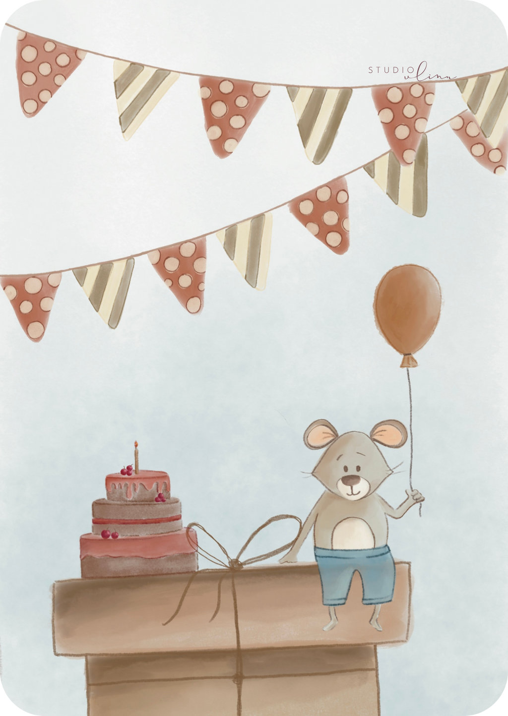 Kaart - Blanco Muis Feest