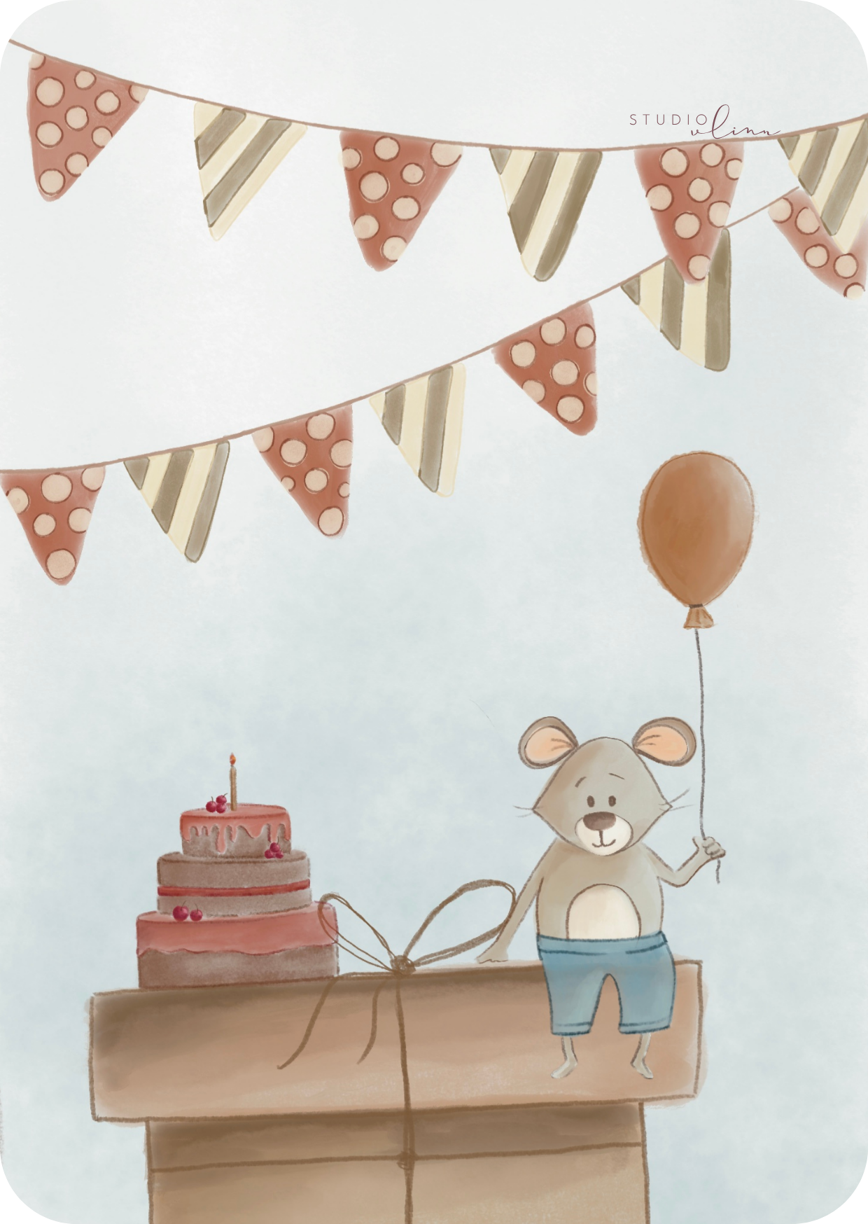 Kaart - Blanco Muis Feest