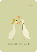 Kaart - Jullie zijn getrouwd!