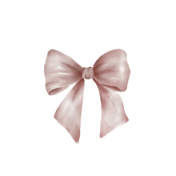 Stickers roze strik (10)