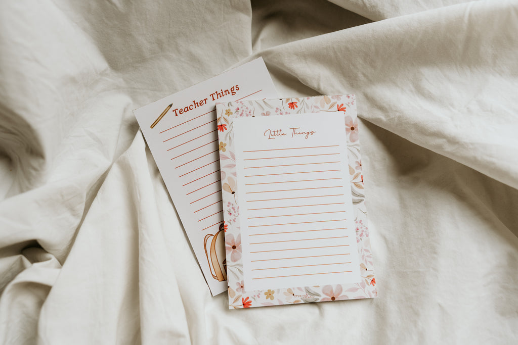 Little Things – notitieblokje met bloemetjes