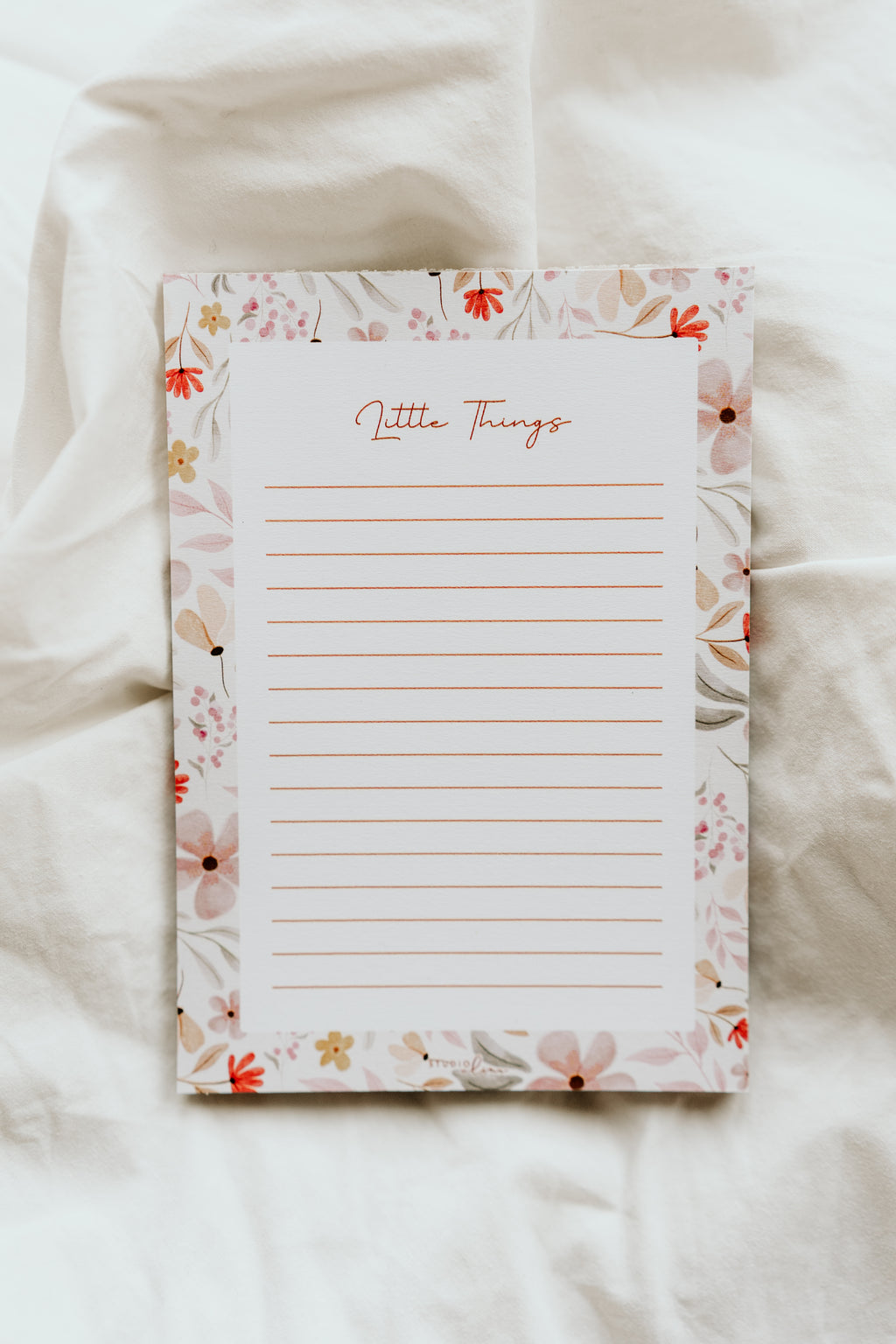 Little Things – notitieblokje met bloemetjes
