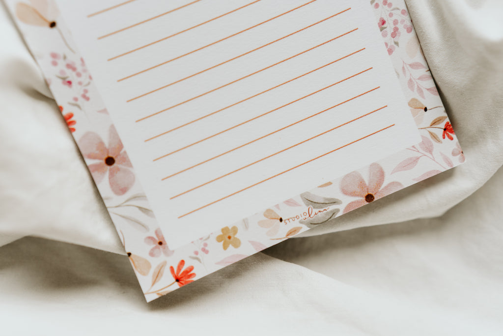 Little Things – notitieblokje met bloemetjes