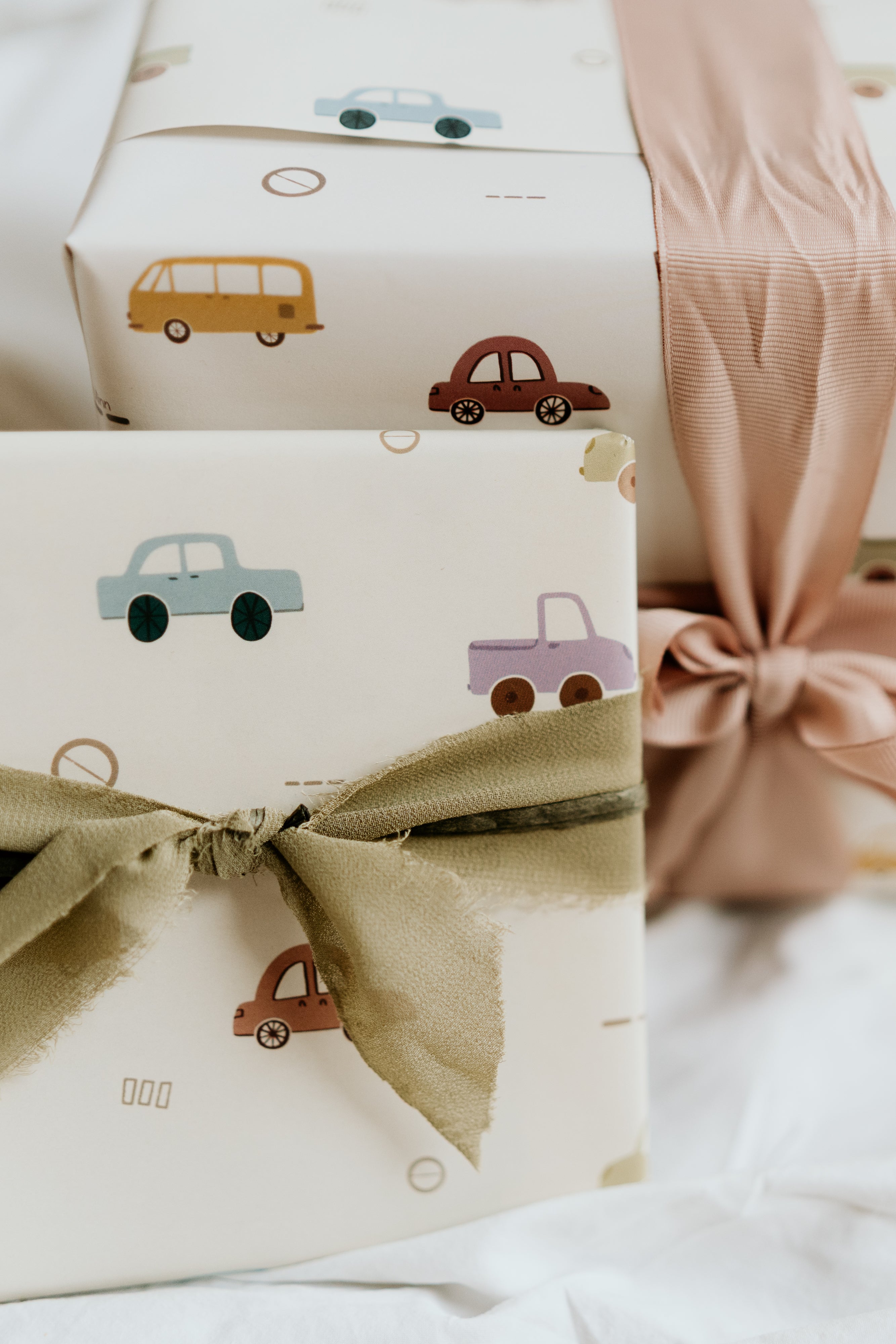 Cadeaupapier auto's