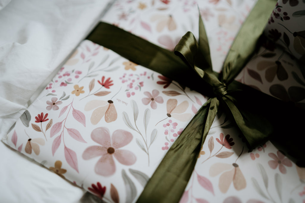 Cadeaupapier bloemen