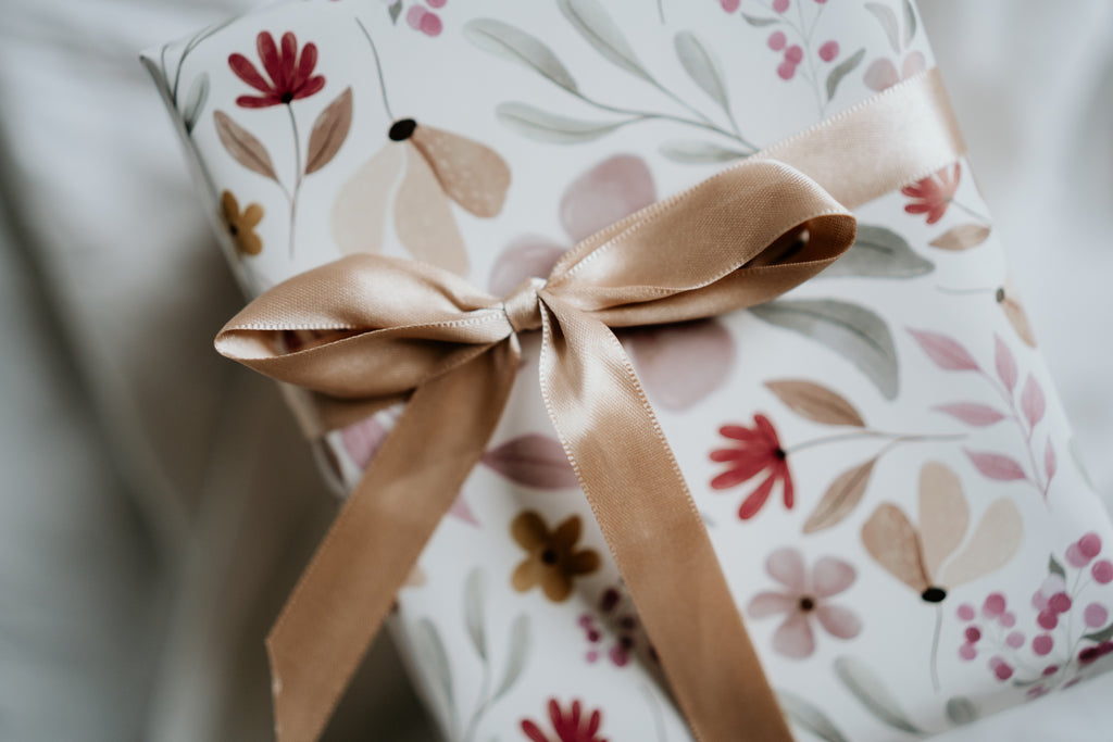 Cadeaupapier bloemen