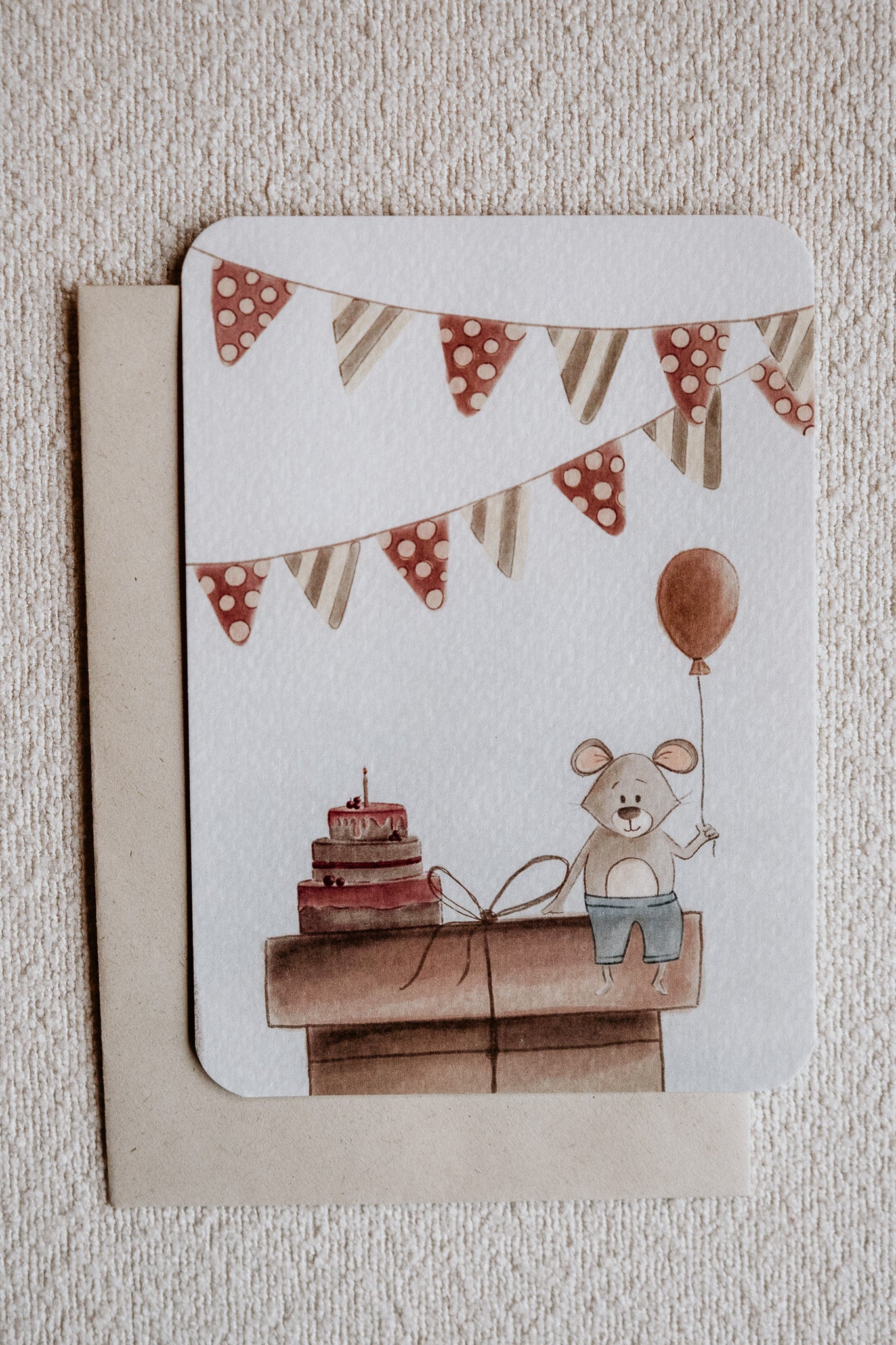 Kaart - Blanco Muis Feest