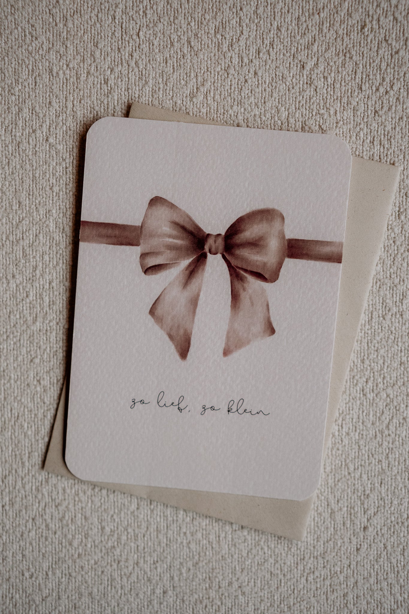 Kaart - Zo lief, zo klein