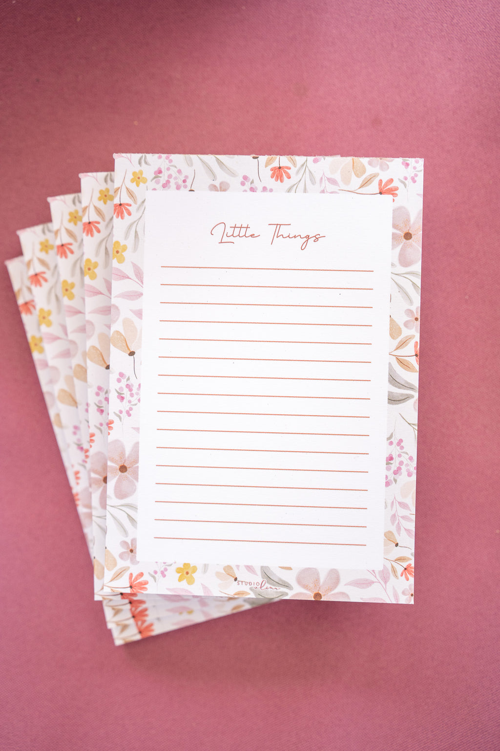 Little Things – notitieblokje met bloemetjes