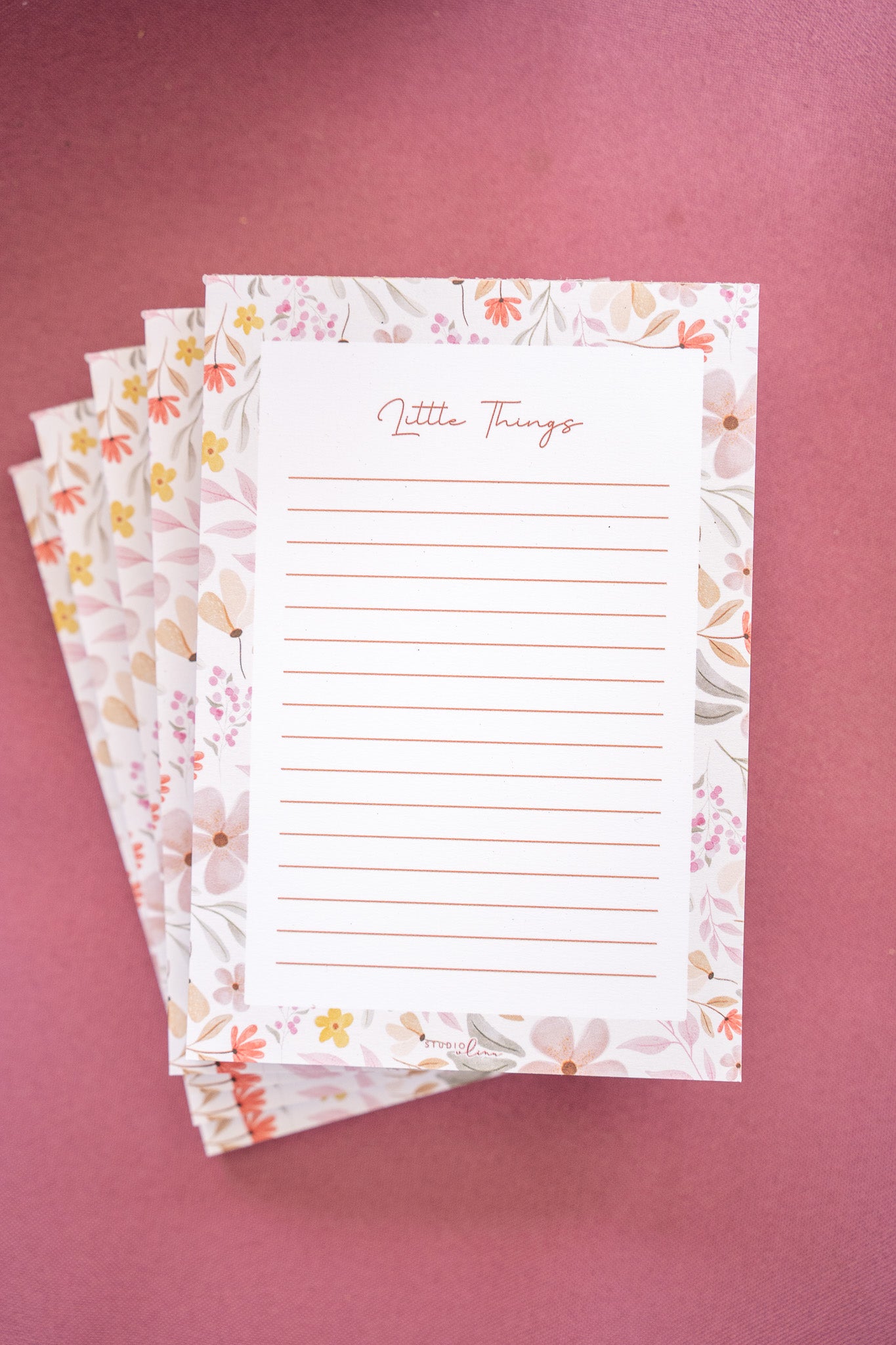 Little Things – notitieblokje met bloemetjes