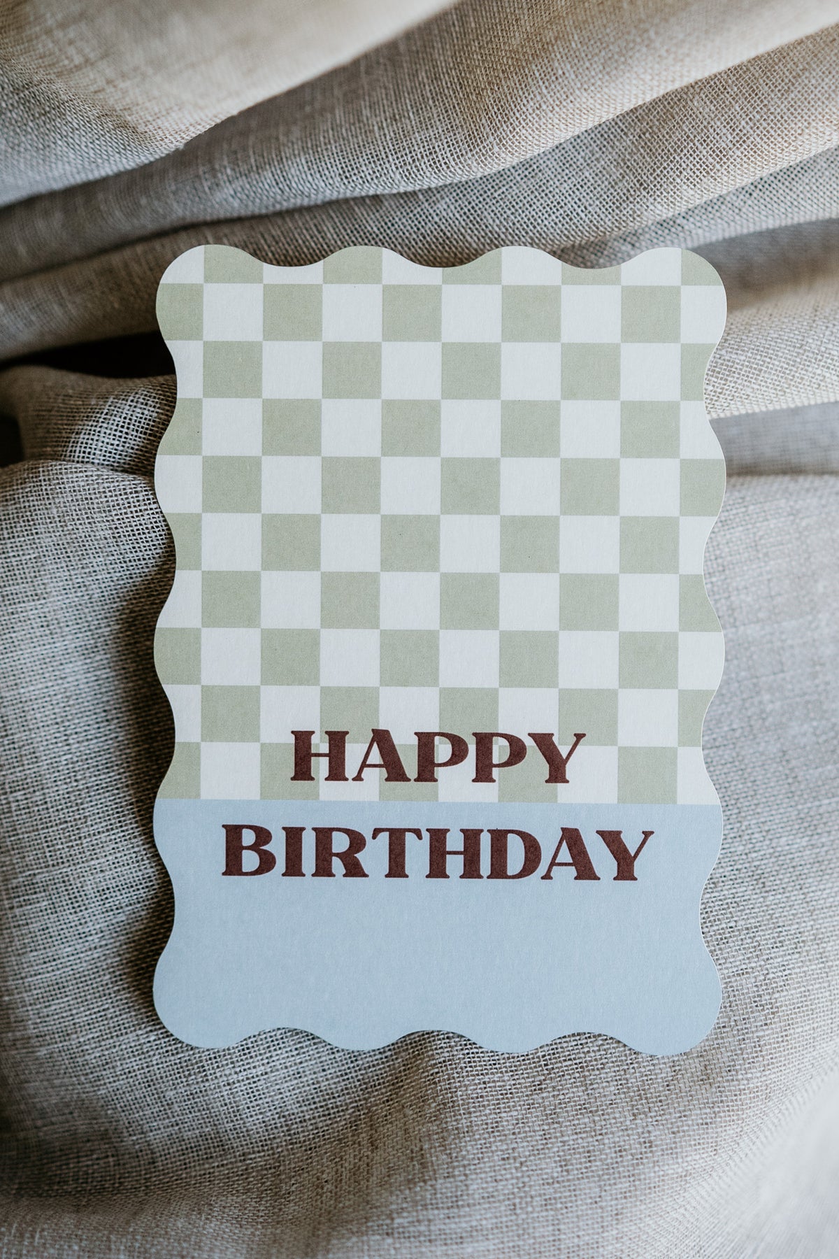 Kaart geschulpt - Happy Birthday | Verjaardagskaart