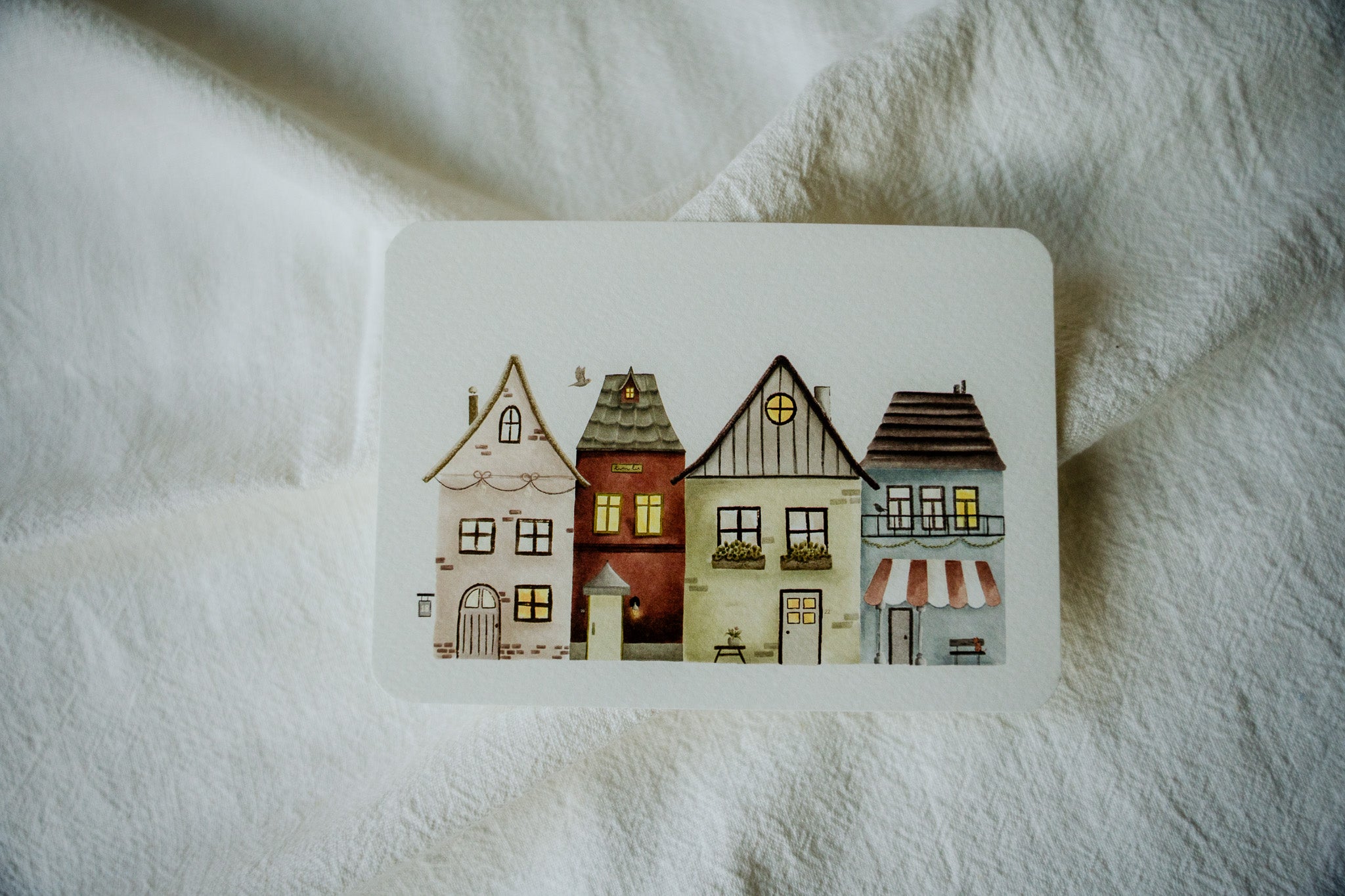 Kaart - Blanco Huisjes