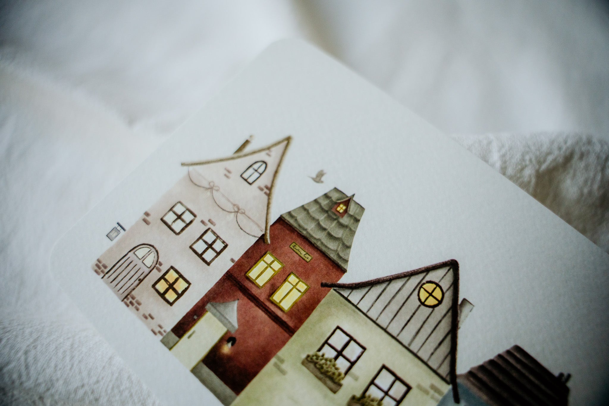 Kaart - Blanco Huisjes