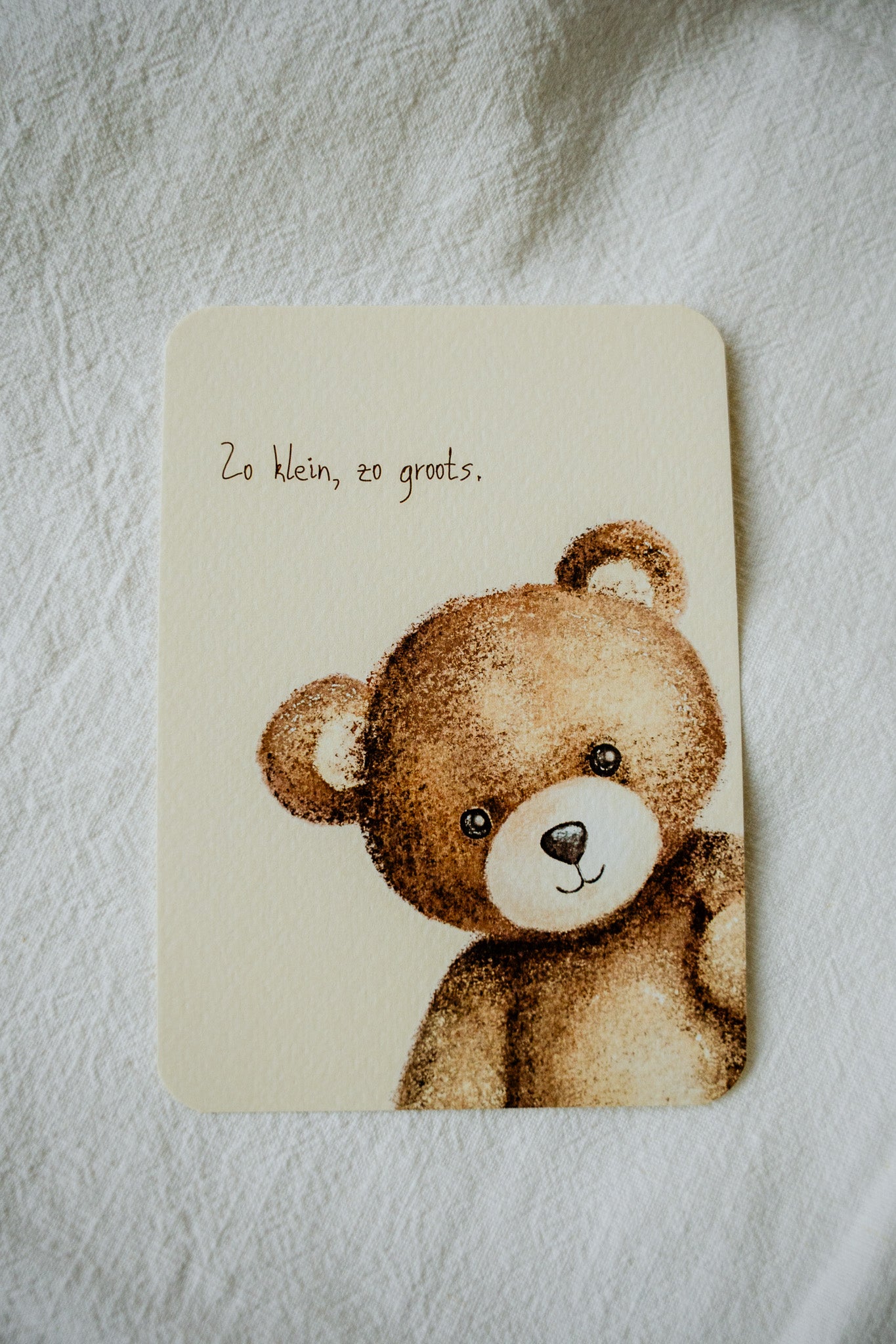 Kaart - Zo klein, zo groots