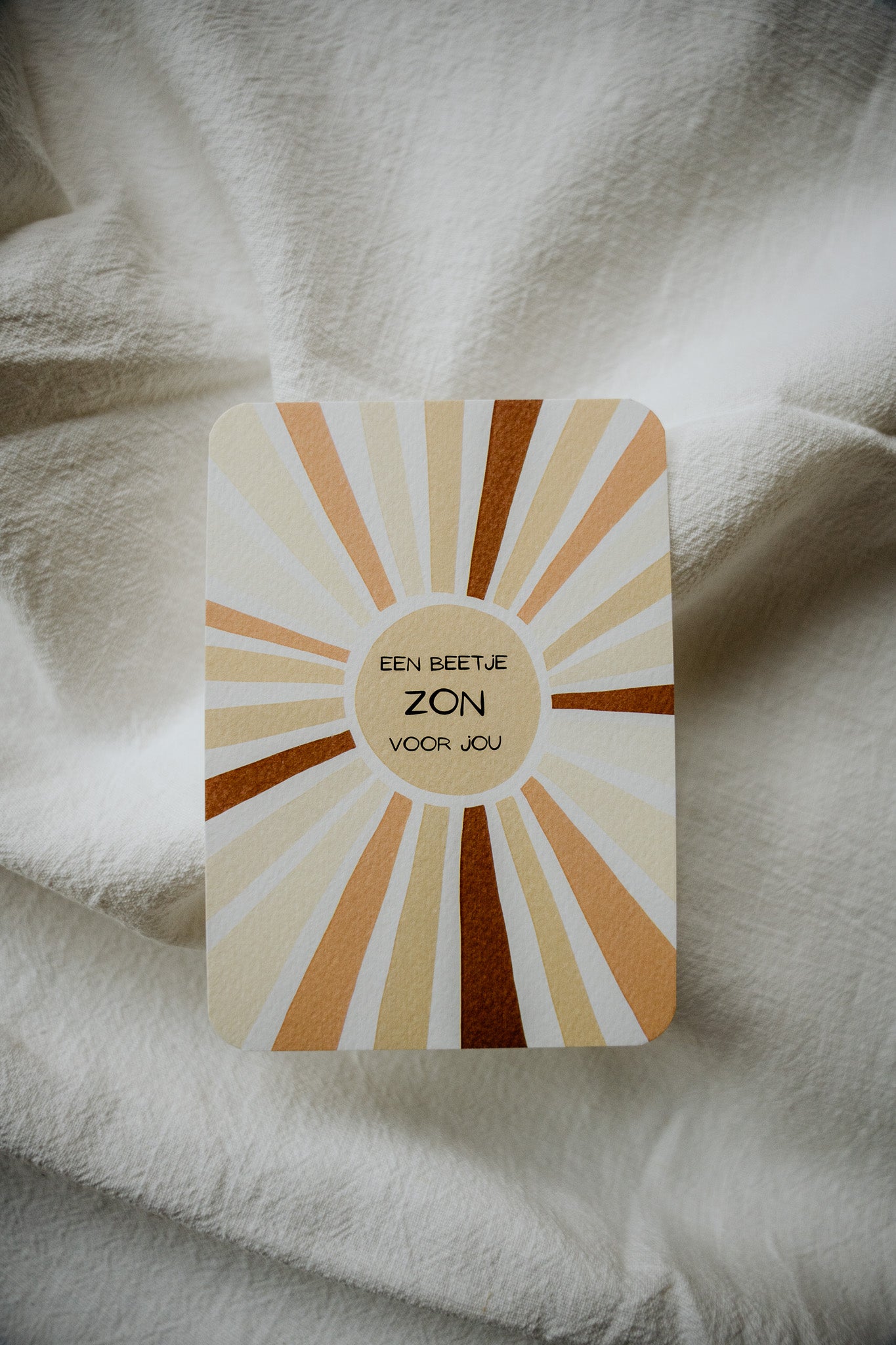 Kaart - Een beetje zon voor jou