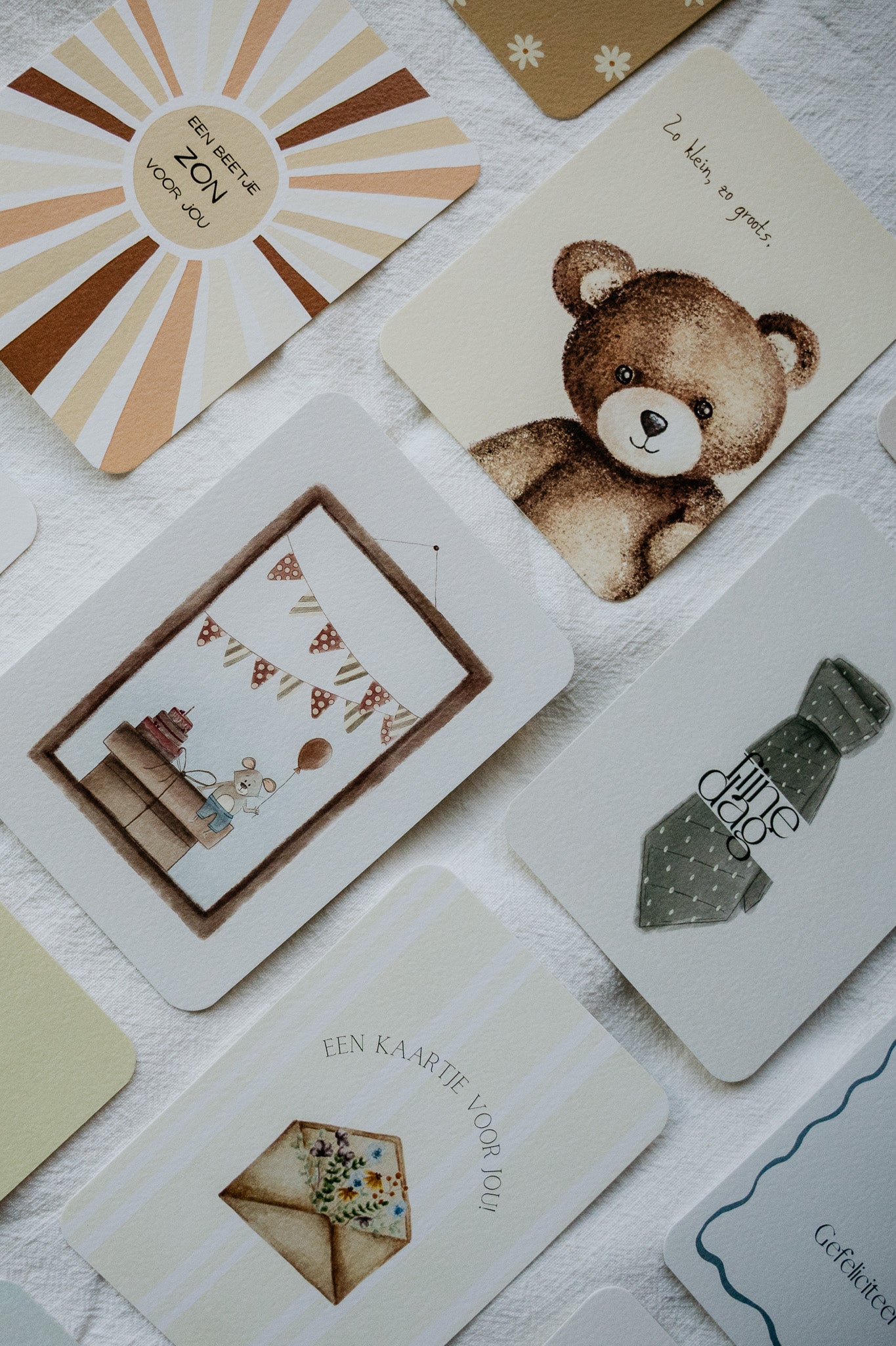 Kaart - Blanco feest muisje