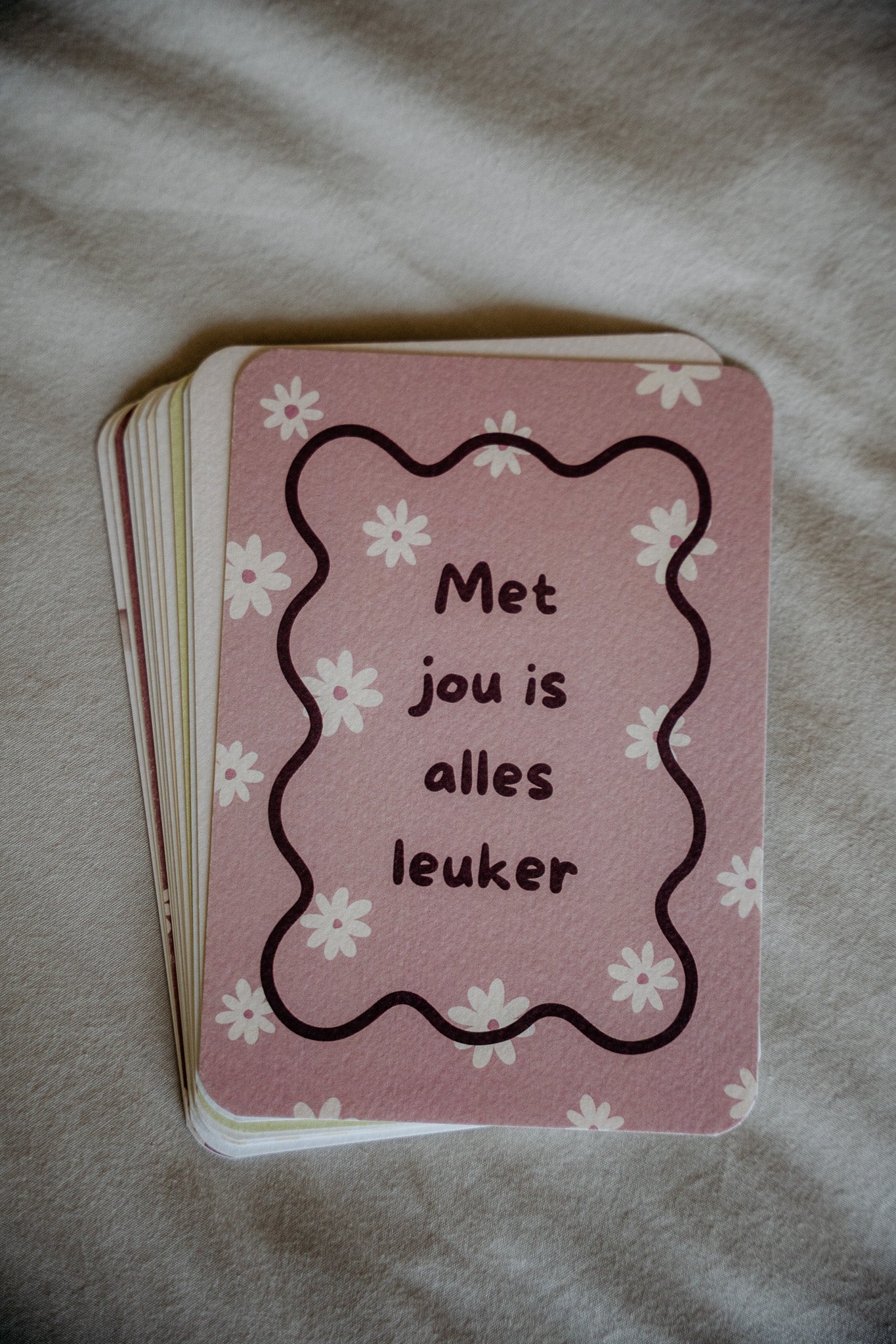Kaart - Met jou is alles leuker